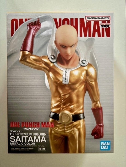 One-Punch Man DXF Premium Saitama Metallic Color Figure | Otaku Manga ...